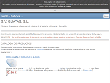 Tablet Screenshot of gvguatas.com